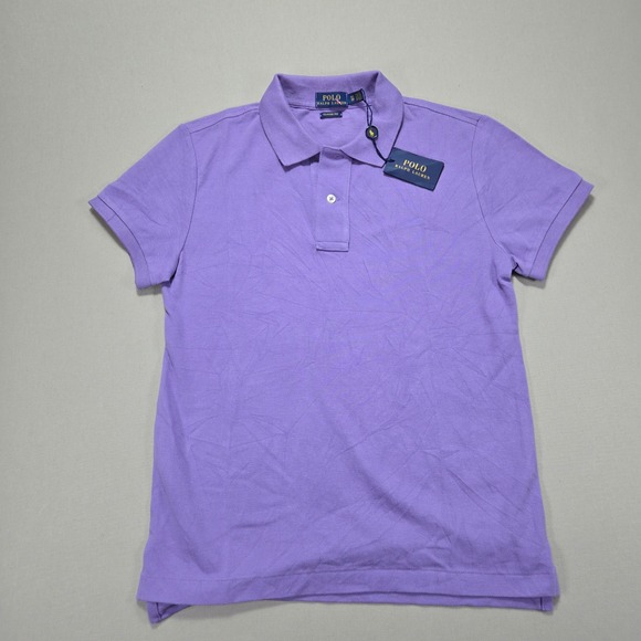 Polo Ralph Lauren Tops - Ralph Lauren‎ Polo Shirt Womens XS Classic Fit Wisteria Purple Short Sleeve NWT